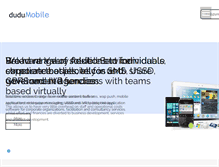 Tablet Screenshot of dudumobile.com